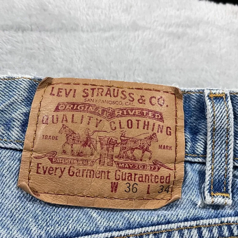Vintage Levis 468 Relaxed Straight Leg Jeans Mens 32x33*‎ 90s